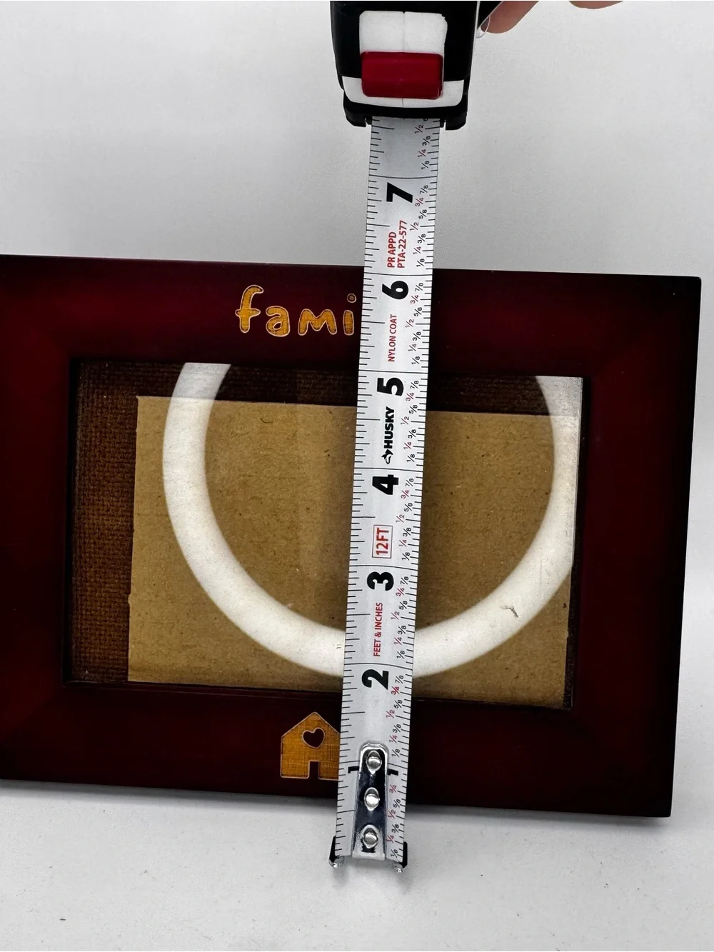 Burnes Of Boston Mahogany Frame with Gold Accents
